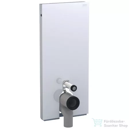 Geberit Monolith szanitermodul talpon álló WC-hez, 114 cm, fehér üveg 131.033.SI.5