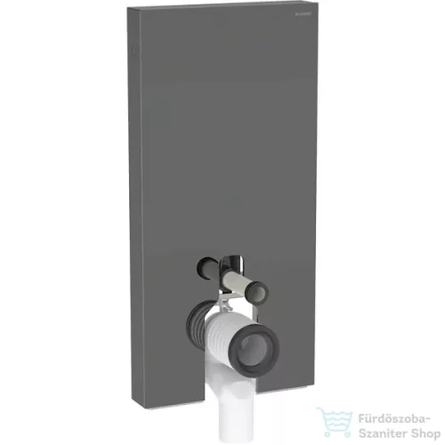 Geberit Monolith Plus szanitermodul álló WC-hez,101 cm,láva üveg előlap/alumínium feketekróm 131.202.JK.7