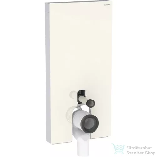 Geberit Monolith Plus szanitermodul álló WC-hez,101 cm,homokszürke üveg előlap/alumínium feketekróm 131.202.JL.7