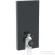 Geberit Monolith Plus szanitermodul álló WC-hez,101 cm,fekete üveg előlap/alumínium feketekróm 131.202.SJ.7
