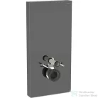 Geberit Monolith Plus szanitermodul fali WC-hez, 101 cm, üveg előlap,láva üveg/alumínium feketekróm 131.221.JK.7