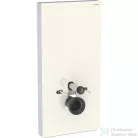 Geberit Monolith Plus szanitermodul fali WC-hez, 101 cm, üveg előlap,homokszürke üveg/alumínium 131.221.JL.7