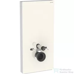   Geberit Monolith Plus szanitermodul fali WC-hez, 101 cm, üveg előlap,homokszürke üveg/alumínium 131.221.JL.7