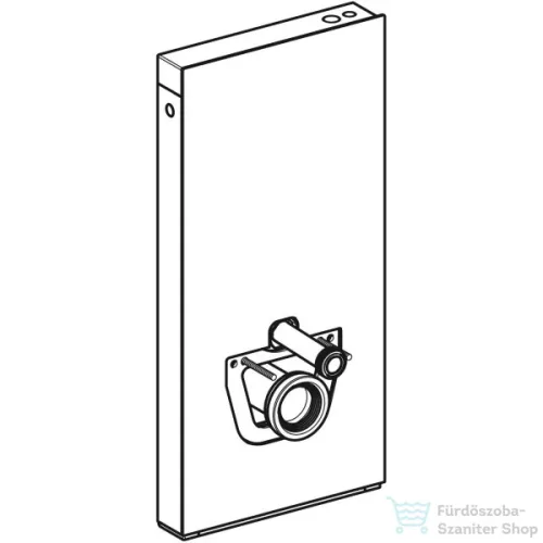 Geberit Monolith Plus szanitermodul fali WC-hez, 101 cm,betonhatású kőanyag előlap 131.221.JV.7