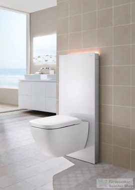 Geberit Monolith Plus szanitermodul fali WC-hez, 101 cm, fehér üveg 131.221.SI.5