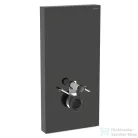 Geberit Monolith Plus szanitermodul fali WC-hez, 101 cm, üveg előlap,fekete üveg/alumínium feketekróm 131.221.SJ.7