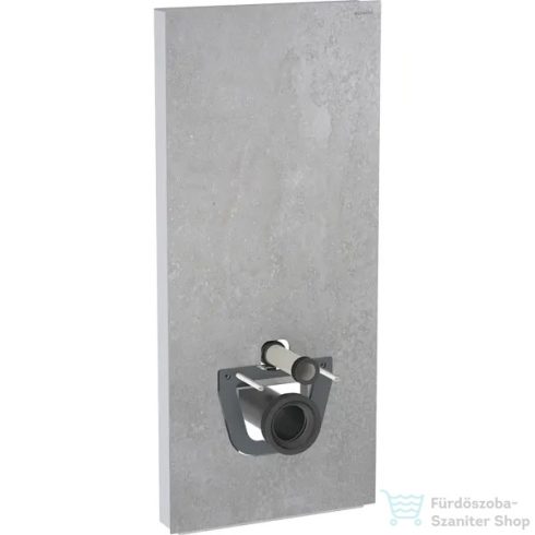 Geberit Monolith Plus szanitermodul fali WC-hez,114 cm,betonhatású kőanyag/alumínium 131.231.JV.7