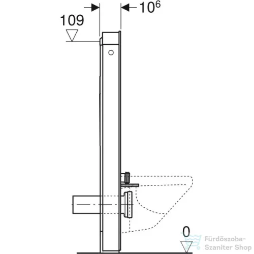 Geberit Monolith Plus szanitermodul fali WC-hez,114 cm,betonhatású kőanyag/alumínium 131.231.JV.7