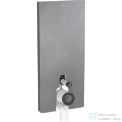   Geberit Monolith Plus szanitermodul álló WC-hez,114 cm,palahatású kőanyag előlap/alumínium feketekróm 131.233.00.5