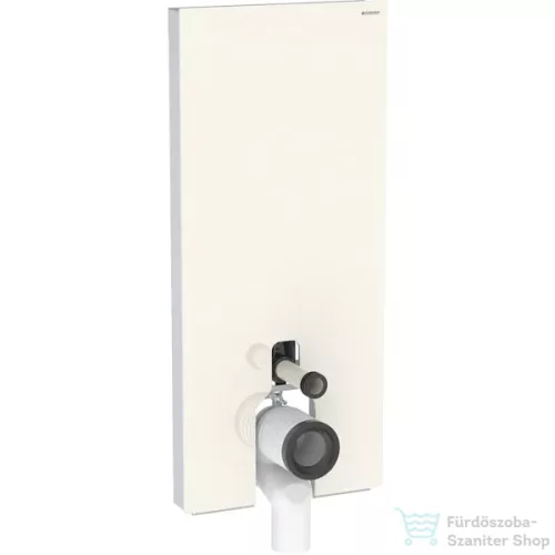 Geberit Monolith Plus szanitermodul álló WC-hez,114 cm,homokszürke üveg/alumínium 131.233.JL.7