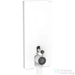   Geberit Monolith Plus szanitermodul álló WC-hez,114 cm,fehér üveg/alumínium 131.233.SI.5
