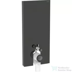   Geberit Monolith Plus szanitermodul álló WC-hez,114 cm,fekete üveg/alumínium feketekróm 131.233.SJ.6