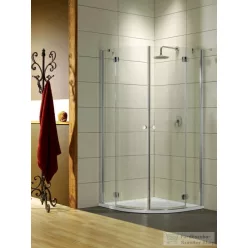   Radaway Torrenta PDD E 90x80 íves aszimmetrikus zuhanykabin króm/átlátszó 131630-01-01