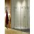 Radaway Torrenta PDD E 90x80 íves aszimmetrikus zuhanykabin króm/átlátszó 131630-01-01