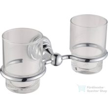 Sapho DIAMOND dupla pohár tartó, króm 1317-05