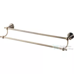   Sapho DIAMOND dupla törölköző tartó 60,5 cm, bronz 1318-11