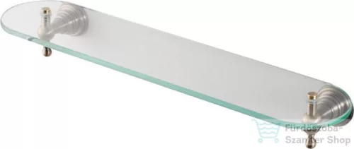 Sapho DIAMOND üveg polc 50cm, bronz 1318-15