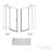 Radaway Torrenta DWJ 90 zuhanyajtó balos 131900-01-01