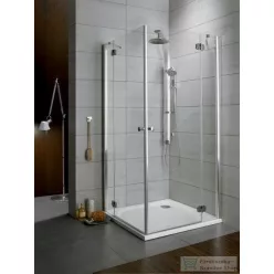   Radaway Torrenta KDD 80Bx90J szögletes zuhanykabin króm/átlátszó 132777-01-01R