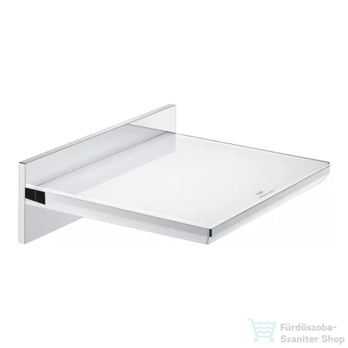 Grohe ALLURE 16,9 cm-es kádkifolyó üveg takarólemezzel,Króm 13317001