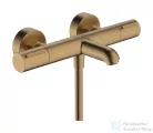 Hansgrohe Ecostat Element termosztátos kádtöltő csaptelep, szálcsiszolt bronz 13347140