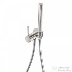   TRES Study Exclusive Fali bidet csaptelep kézizuhannyal steel 134123AC