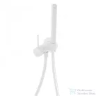 TRES Study Exclusive Fali bidet csaptelep kézizuhannyal matt fehér 134123BM