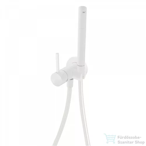 TRES Study Exclusive Fali bidet csaptelep kézizuhannyal matt fehér 134123BM