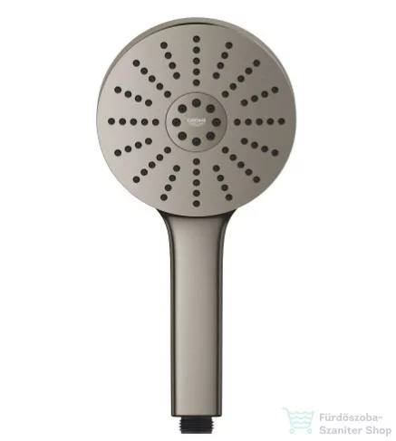 Grohe VITALIO JOY+ 120 3 funkciós kézizuhany, brushed hard graphite 134863AL00