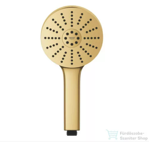 Grohe VITALIO JOY+ 120 3 funkciós kézizuhany, Brushed Cool Sunrise 134863GN00