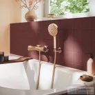 Grohe VITALIO JOY+ 120 3 funkciós zuhanyszett, Brushed Warm Sunset 134865DL00