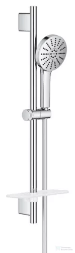 Grohe VITALIO JOY+120 rudas zuhanyszett polccal, króm 1348660000