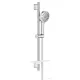 Grohe VITALIO JOY+120 rudas zuhanyszett polccal, króm 1348660000
