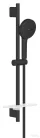 Grohe VITALIO JOY+120 rudas zuhanyszett polccal, matt fekete 1348662430