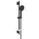 Grohe VITALIO JOY+120 rudas zuhanyszett polccal, matt fekete 1348662430