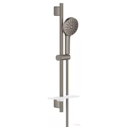   Grohe VITALIO JOY+120 rudas zuhanyszett polccal, Brushed Hard Graphite 134866AL00