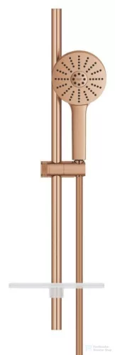 Grohe VITALIO JOY+120 rudas zuhanyszett polccal, Brushed Warm Sunset 134866DL00