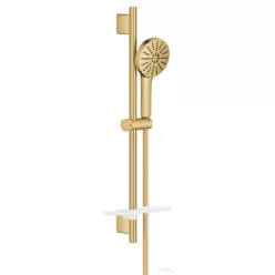   Grohe VITALIO JOY+120 rudas zuhanyszett polccal, Brushed Cool Sunrise 134866GN00