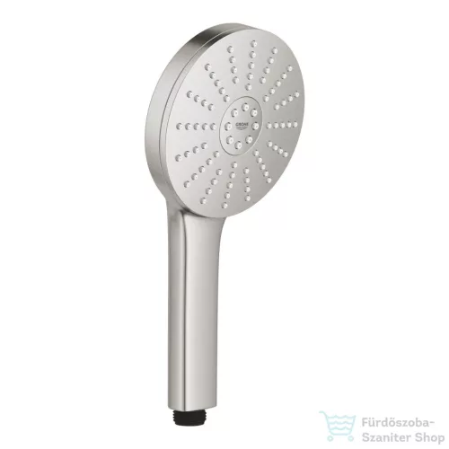 Grohe EUPHORIA 120 3 funkciós kézizuhany, supersteel 134883DC00