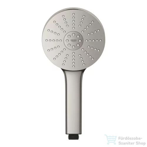 Grohe EUPHORIA 120 3 funkciós kézizuhany, supersteel 134883DC00