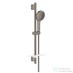   Grohe EUPHORIA 120 rudas zuhanyszett polccal, brushed hard graphite 134884AL00