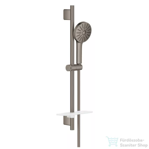 Grohe EUPHORIA 120 rudas zuhanyszett polccal, brushed hard graphite 134884AL00