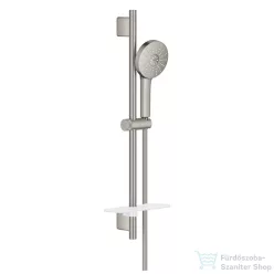   Grohe EUPHORIA 120 rudas zuhanyszett polccal, supersteel 134884DC00