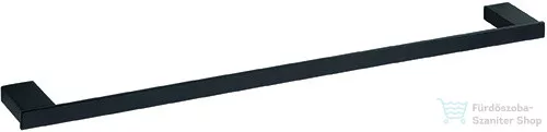 Sapho BEMETA NERO Törölközőtartó, 600x20x59mm, fekete (135004040)