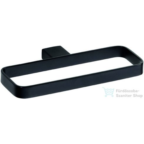 Sapho BEMETA NERO Törölközőtartó, 220x20x110mm, fekete (135004060)