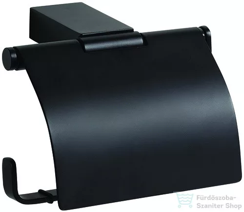 Sapho BEMETA NERO WC papírtartó, 130x95x90mm, fekete (135012010)