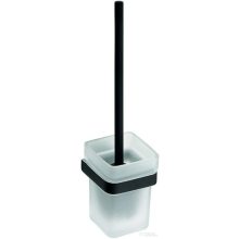   Sapho BEMETA NERO WC kefetartó, fekete kefével, 93x385x127mm, fekete (135013010)