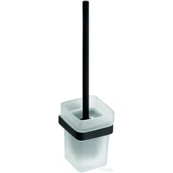   Sapho BEMETA NERO WC kefetartó, fekete kefével, 93x385x127mm, fekete (135013010)