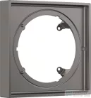 Hansgrohe Showerselect és Duoturn 22 mm-es hosszabbító rozetta,szálcsiszolt fekete króm 13617340