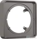 Hansgrohe Showerselect és Duoturn 22 mm-es hosszabbító rozetta,szálcsiszolt fekete króm 13618340